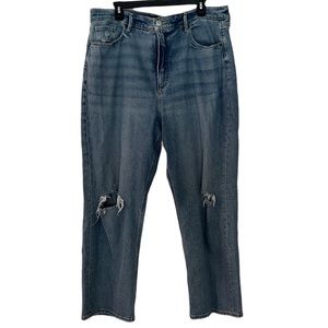 LOFT the 90s high rise straight 14